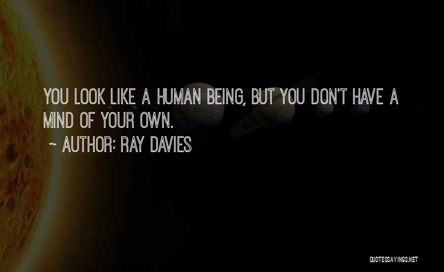 Mind Over Looks Quotes By Ray Davies