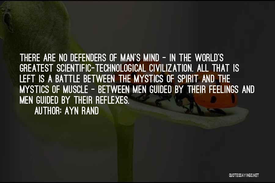 Mind Over Muscle Quotes By Ayn Rand