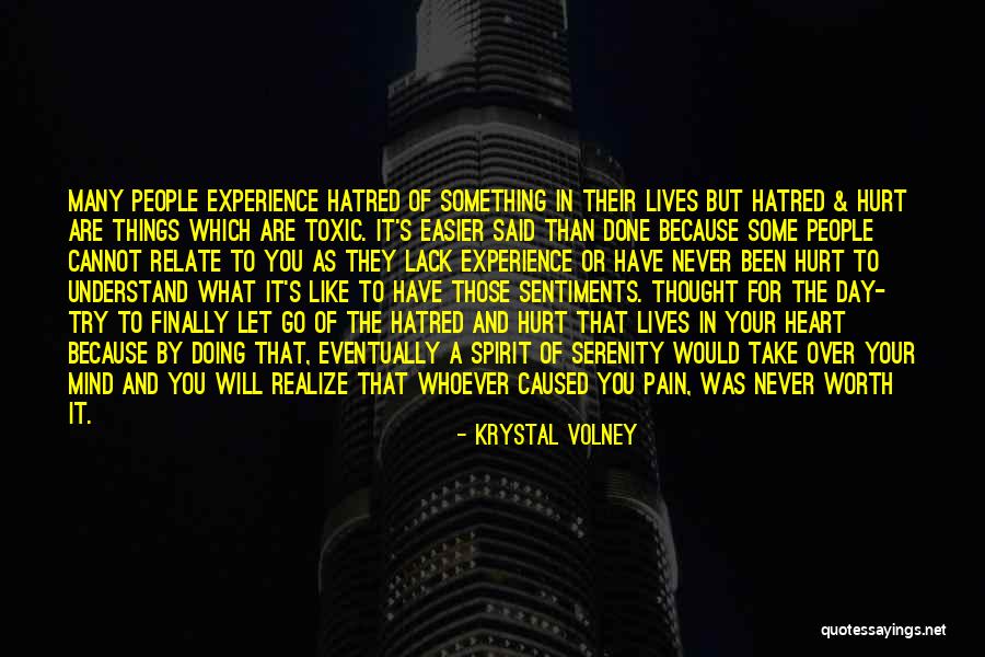 Mind Over Pain Quotes By Krystal Volney Mind Over Pain Quotes By Krystal Volney