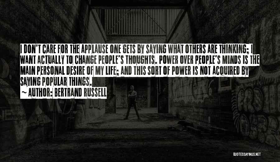 Mind Over Thinking Quotes By Bertrand Russell