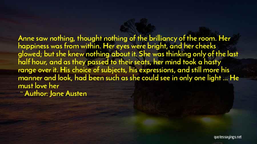Mind Over Thinking Quotes By Jane Austen