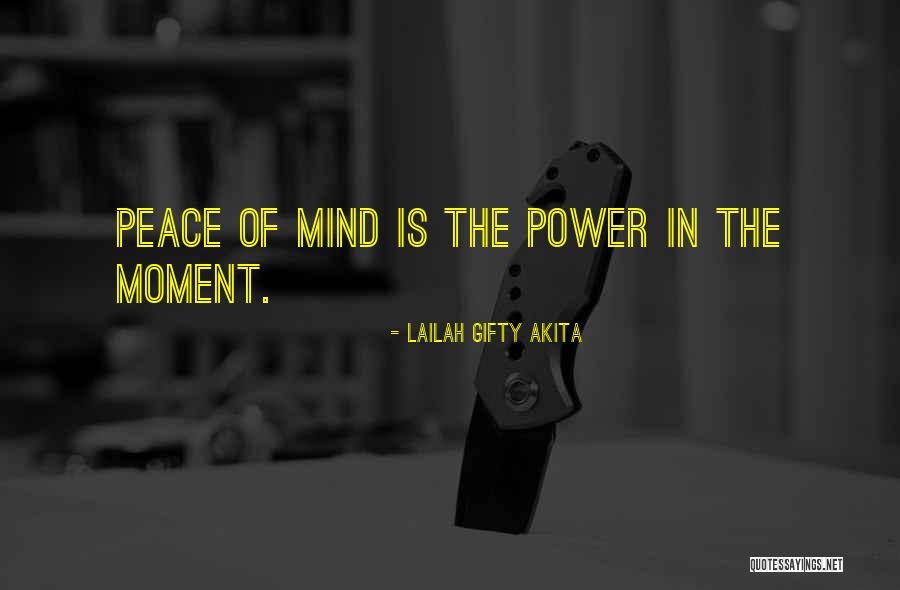 Mind Power The Power Of Thoughts Quotes By Lailah Gifty Akita