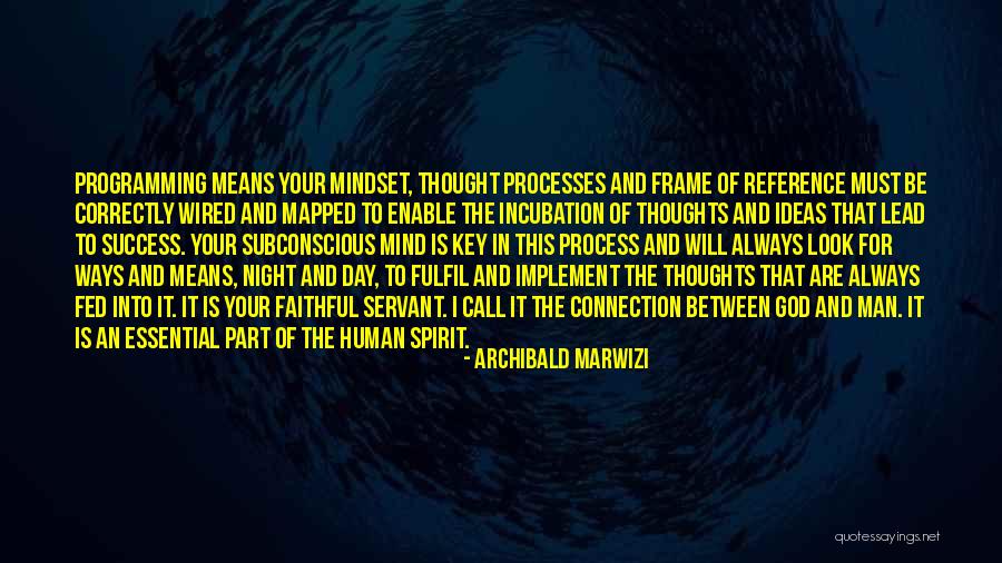 Mind Programming Quotes By Archibald Marwizi Mind Programming Quotes By Archibald Marwizi