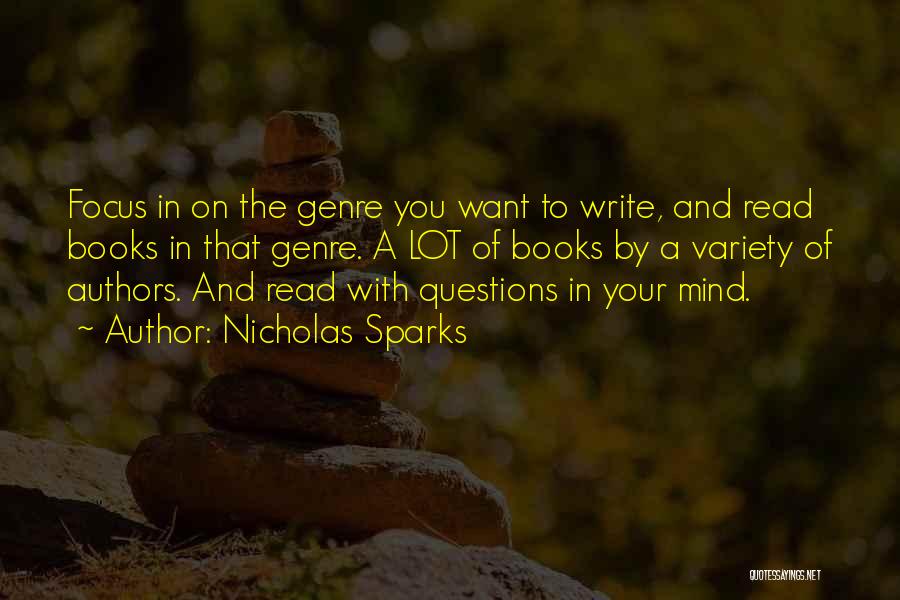 Mind Read Quotes By Nicholas Sparks