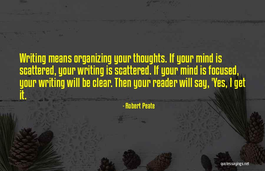 Mind Reader Quotes By Robert Peate