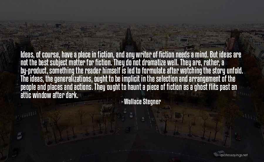 Mind Reader Quotes By Wallace Stegner