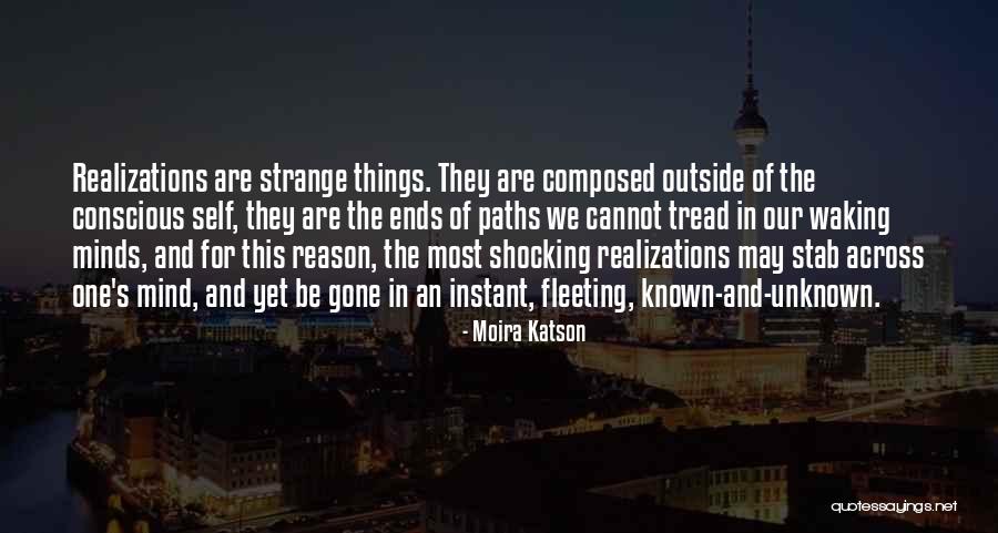 Mind Shocking Quotes By Moira Katson