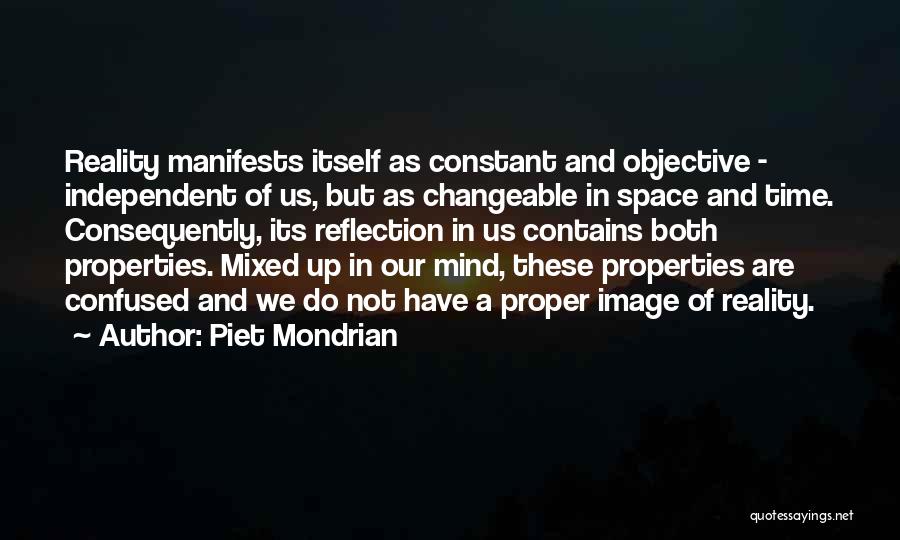 Mind Space Quotes By Piet Mondrian