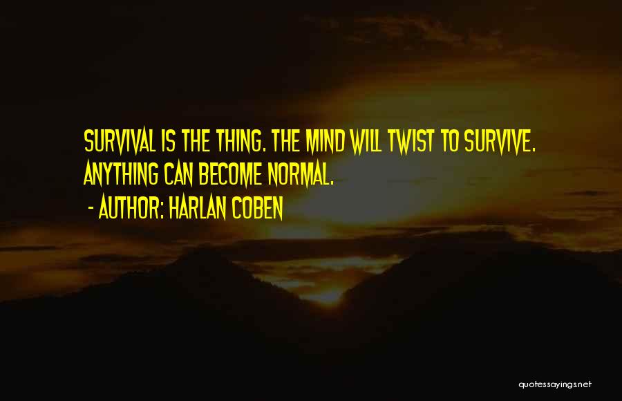 Mind Twist Quotes By Harlan Coben