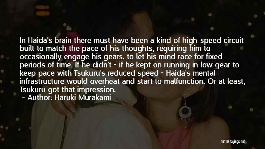 Mind Vs Brain Quotes By Haruki Murakami