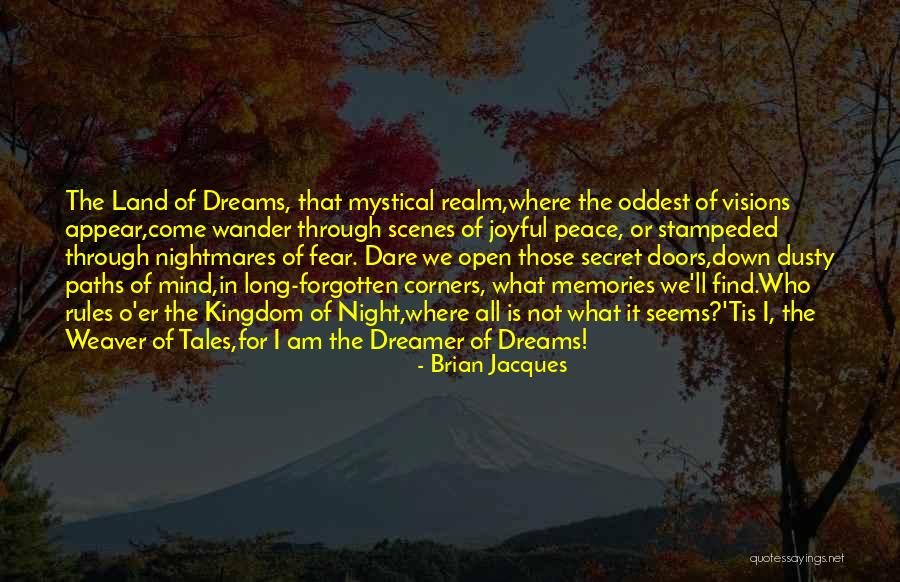 Mind Wander Quotes By Brian Jacques Mind Wander Quotes By Brian Jacques