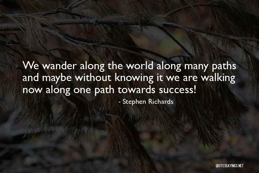 Mind Wander Quotes By Stephen Richards