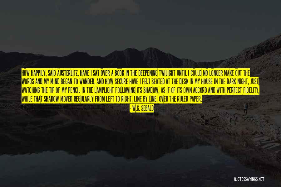 Mind Wander Quotes By W.G. Sebald Mind Wander Quotes By W.G. Sebald