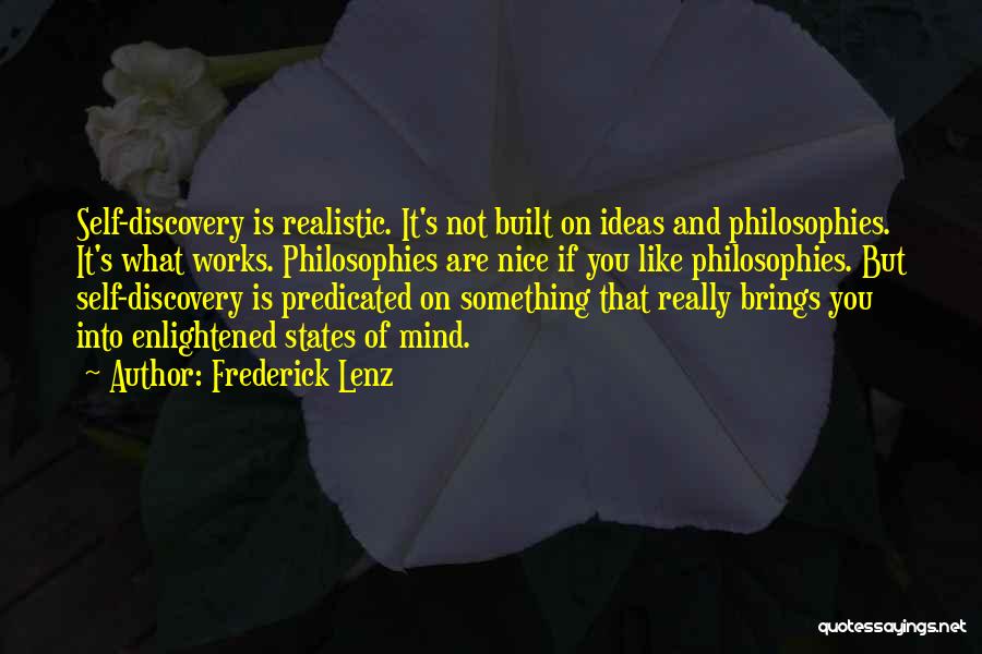 Mind Works Quotes By Frederick Lenz Mind Works Quotes By Frederick Lenz