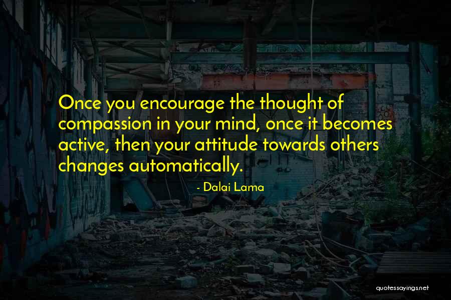 Mind Your Attitude Quotes By Dalai Lama Mind Your Attitude Quotes By Dalai Lama