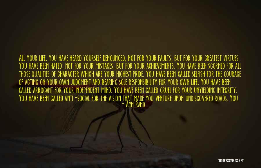 Mind Your Own Self Quotes By Ayn Rand