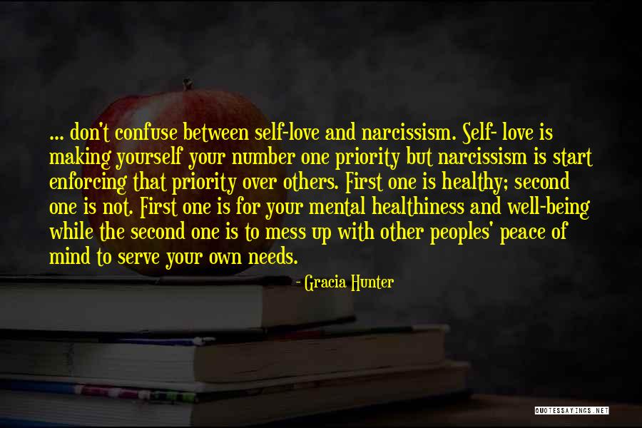 Mind Your Own Self Quotes By Gracia Hunter