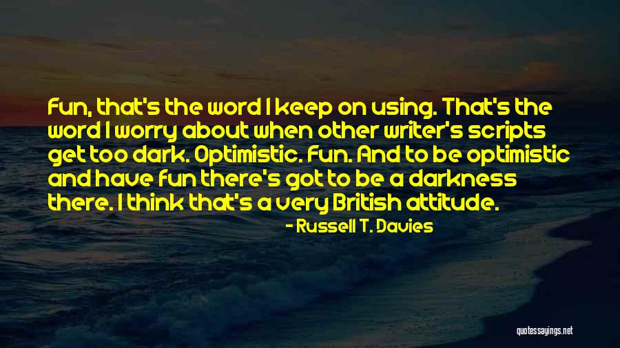 Mindanaos Quotes By Russell T. Davies Mindanaos Quotes By Russell T. Davies
