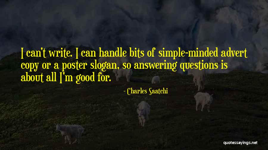 Minded Quotes By Charles Saatchi Minded Quotes By Charles Saatchi