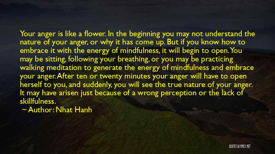 Mindfulness And Meditation Quotes By Nhat Hanh