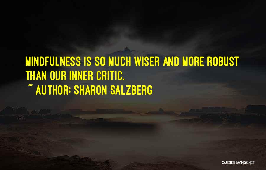 Mindfulness And Meditation Quotes By Sharon Salzberg