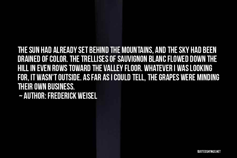 Minding Quotes By Frederick Weisel