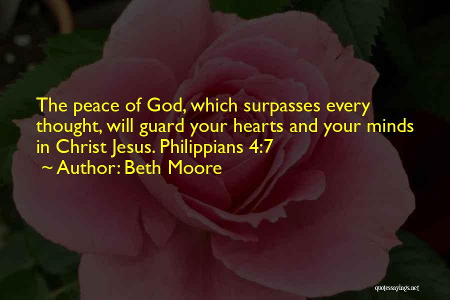 Minds And Hearts Quotes By Beth Moore