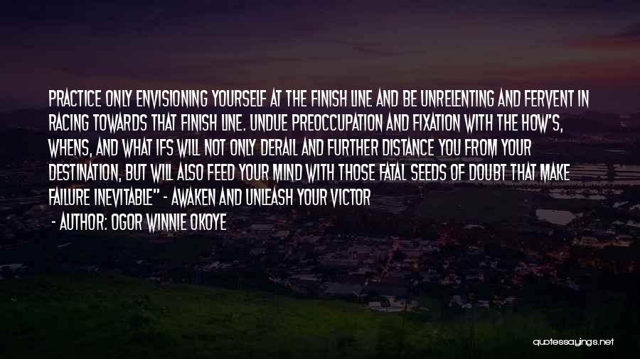 Mind's Racing Quotes By Ogor Winnie Okoye