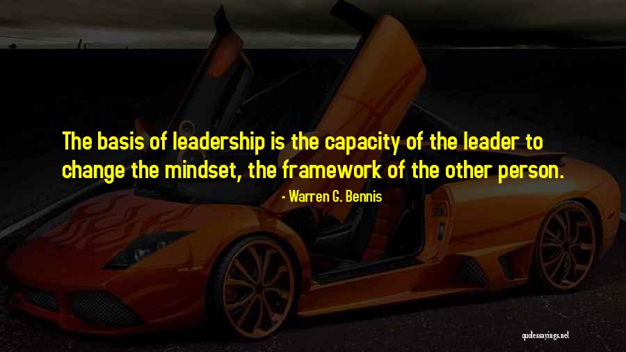 Mindset Change Quotes By Warren G. Bennis Mindset Change Quotes By Warren G. Bennis