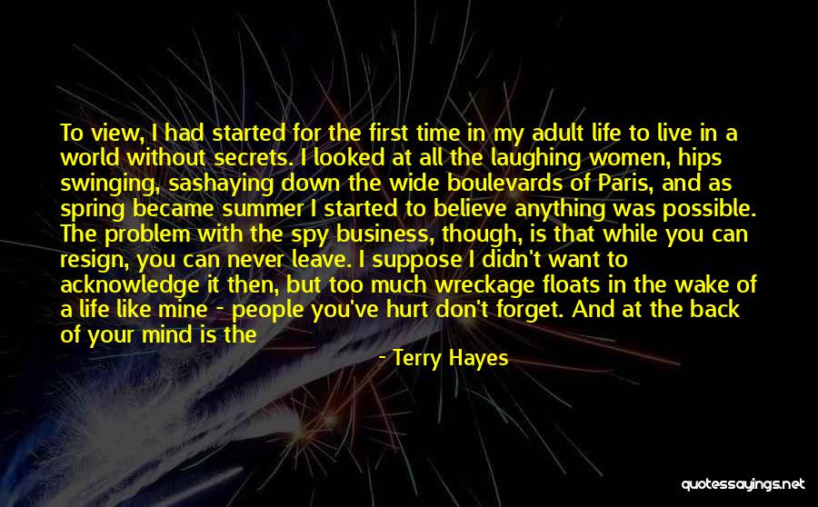 Mine Your Mind Quotes By Terry Hayes