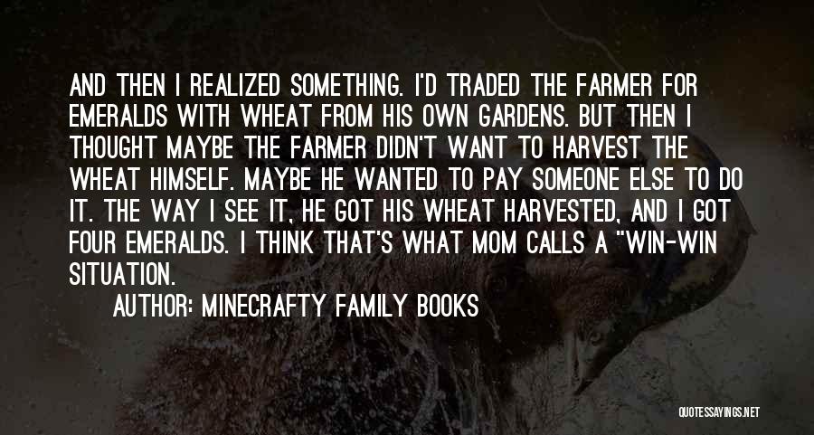 Minecrafty Family Books Quotes 791581