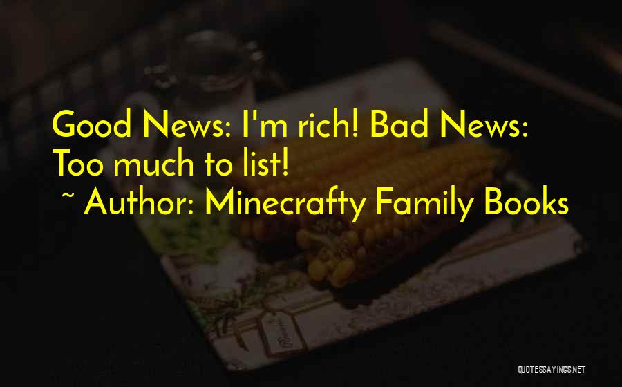 Minecrafty Family Books Quotes 828828