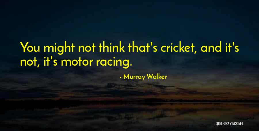 Minefields Music Video Quotes By Murray Walker Minefields Music Video Quotes By Murray Walker
