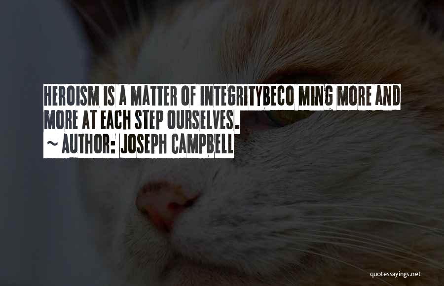 Ming Quotes By Joseph Campbell