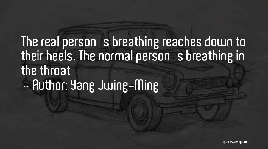 Ming Quotes By Yang Jwing-Ming