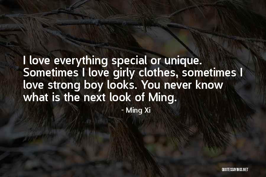 Ming Xi Quotes 1974223