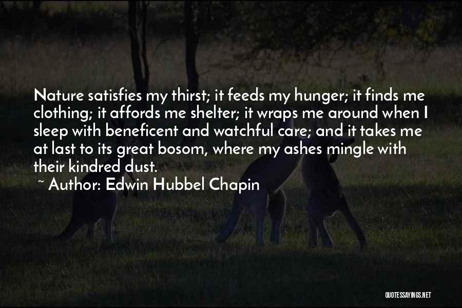 Mingle With Nature Quotes By Edwin Hubbel Chapin