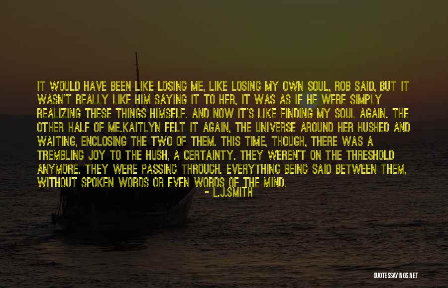 Mingling Of Souls Quotes By L.J.Smith Mingling Of Souls Quotes By L.J.Smith