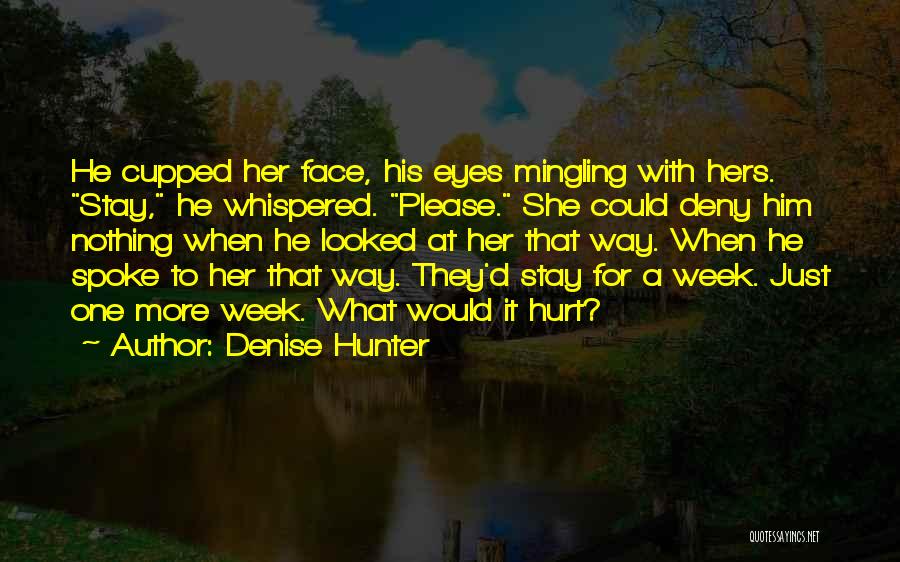 Mingling Quotes By Denise Hunter