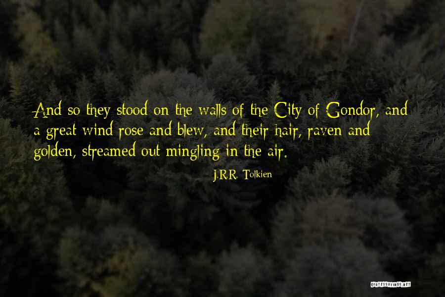 Mingling Quotes By J.R.R. Tolkien