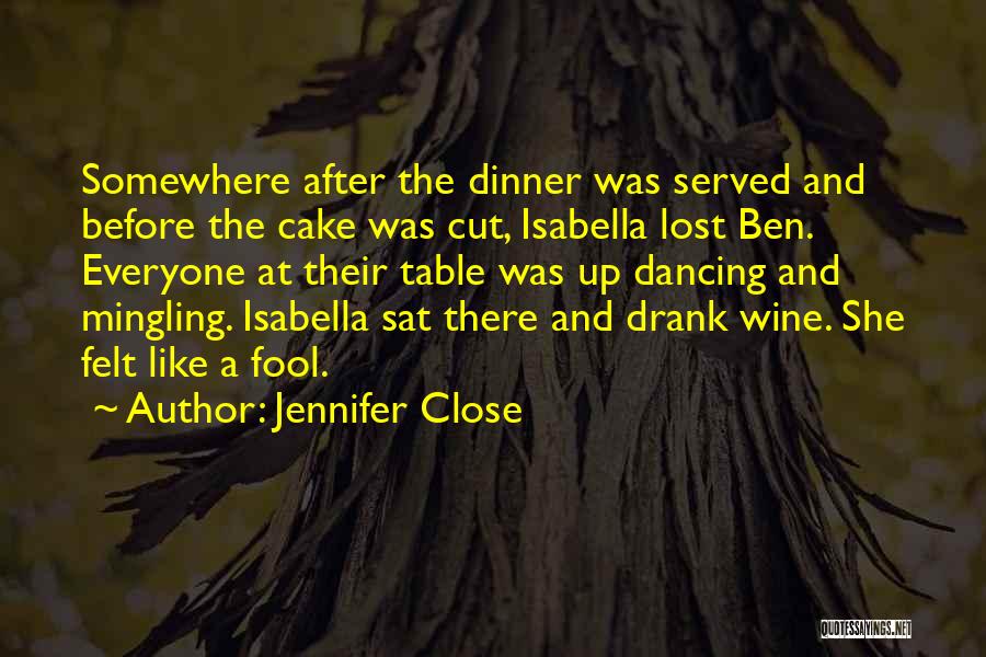 Mingling Quotes By Jennifer Close