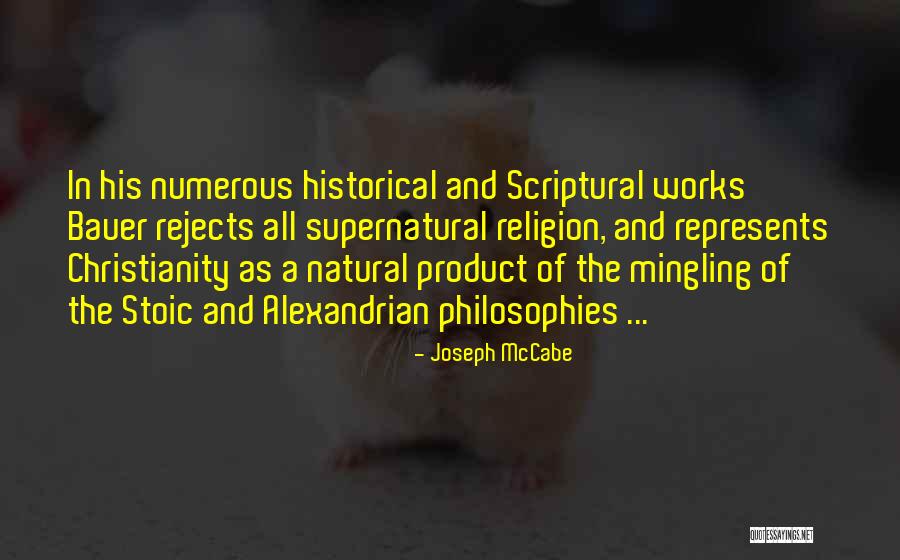 Mingling Quotes By Joseph McCabe