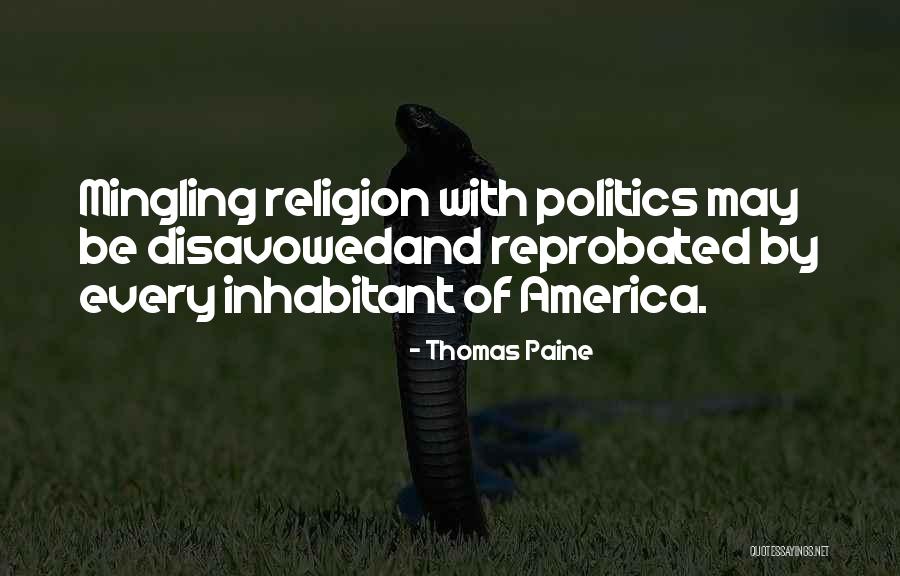 Mingling Quotes By Thomas Paine