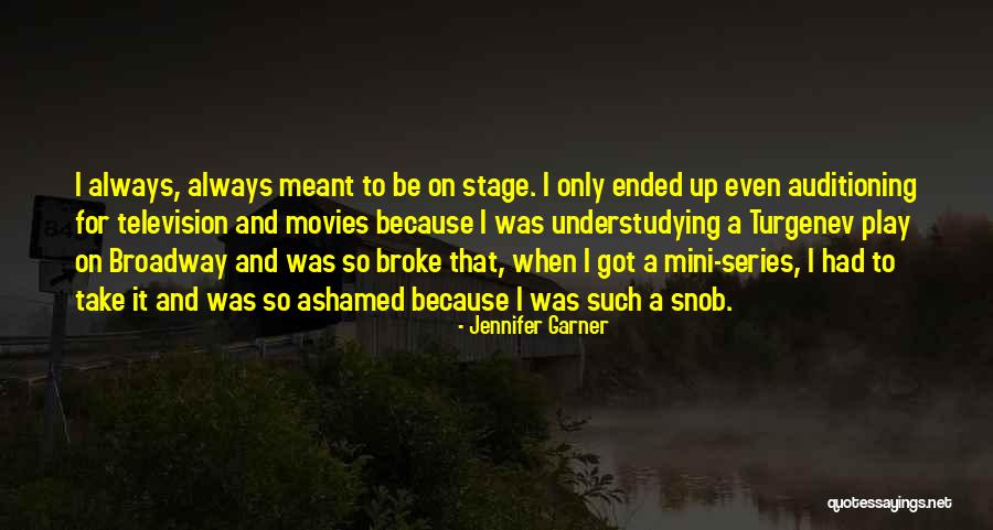Mini Series Quotes By Jennifer Garner Mini Series Quotes By Jennifer Garner