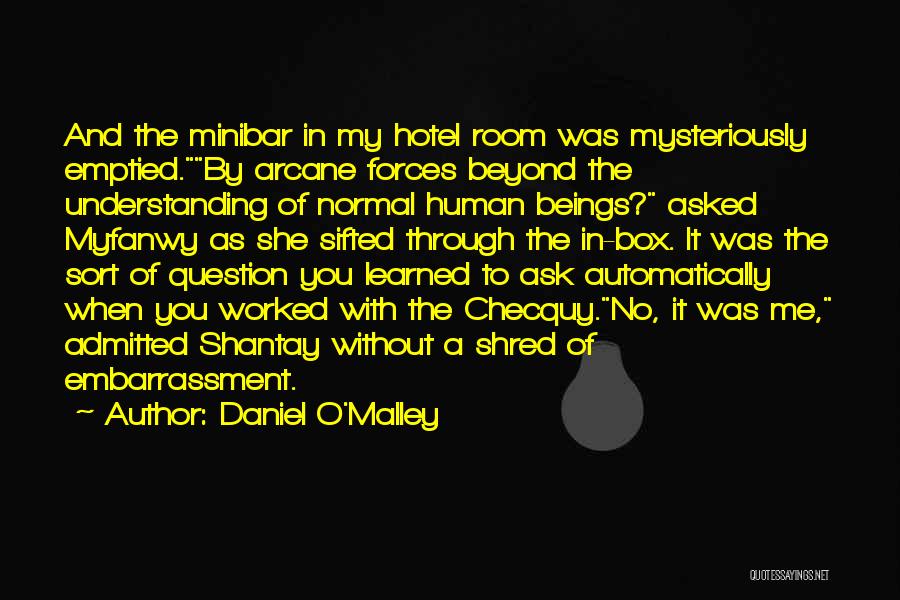 Minibar Quotes By Daniel O'Malley