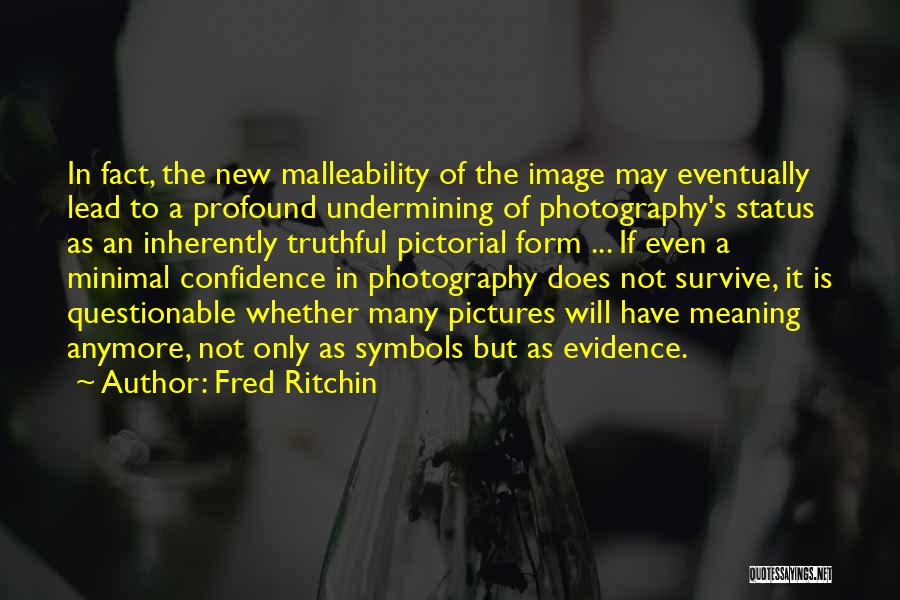 Minimal Photography Quotes By Fred Ritchin