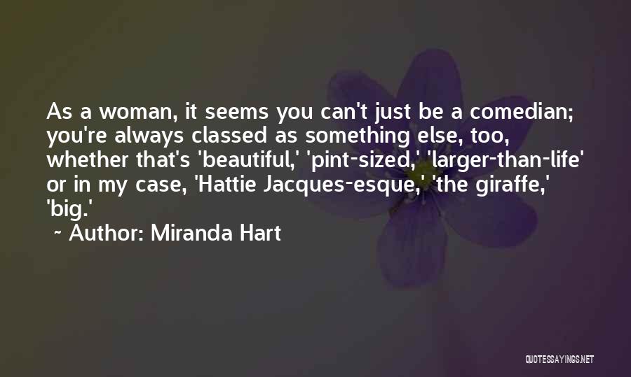 Minimalized Synonym Quotes By Miranda Hart
