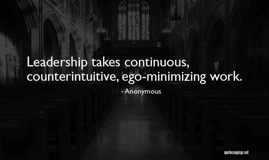 Minimizing Quotes By Anonymous Minimizing Quotes By Anonymous