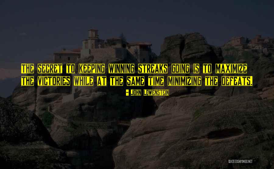 Minimizing Quotes By John Lowenstein Minimizing Quotes By John Lowenstein