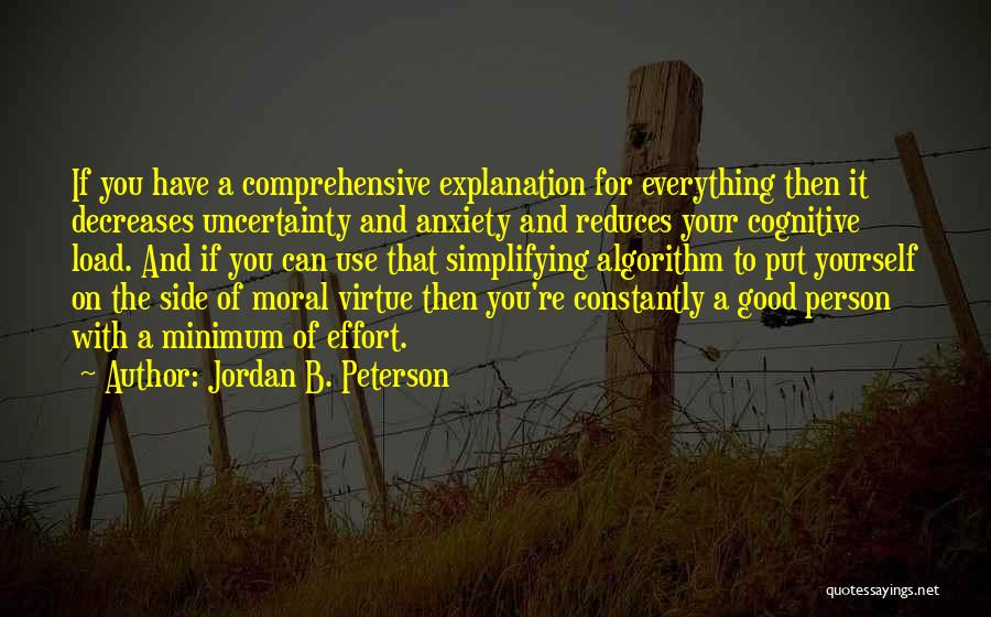 Minimum Effort Quotes By Jordan B. Peterson